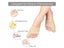 Toe Corrector Orthotics Feet Foot Care Bone Thumb Adjuster Correction Soft Carousel 5