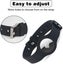 black Apple Dog Collar Adjustable And Anti-lost Silicone Cover Dog Gps Col Carousel 3