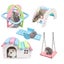 Hamster Toy2 Pcs Hamster Accessory Rainbow Bridge Seesaw Seesaw Cute Hamster Carousel 3