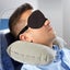 Sleep Mask 2 Pack black Purple Ultra-soft Silk Sleep Mask Light Resistant Carousel 3