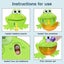 Baby Bath Toy With Music Funny Crab Bubble Machine Frog Whale Octopus Toddler Carousel 4