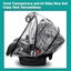 Universal Car Seat Rain Cover Baby Carrier Raincover Eva Car Seat Weather Sh Carousel 5