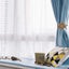 Magnetic Window Curtain Rope Holdbacks 2 Pieces Simple And Elegant Sunflower Carousel 5