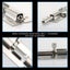 Security Slide Lock Bolts 4 Pieces Stainless Steel Sliding Door Latch Barrel Carousel 3