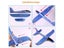 Outdoor 35cm Hand Throwing Plane Toys For Boys Foam Hand Launch Glider Aircraft Carousel 6