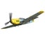 New Arrivel Volantex Remote Control 2.4G 4 Channels 761-11 BF109 BF-109 RC Carousel 4
