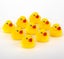 50pcs Rubber Duck Bath Toy For Kids Float And Squeak Mini Yellow Ducks Bathtub Carousel 3