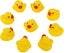 50pcs Rubber Duck Bath Toy For Kids Float And Squeak Mini Yellow Ducks Bathtub Carousel 4