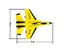 F16 Su 35 2.4GHz RC Plane Drone Glider Airplane Remote Control Aircraft For Carousel 7