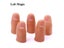 5 Pcs Soft Thumb Tip Finger Fake Magic Trick Close Up Vanish Appearing Finger Carousel 4