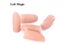 5 Pcs Soft Thumb Tip Finger Fake Magic Trick Close Up Vanish Appearing Finger Carousel 5