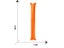 48pcs Inflatable Clapper Cheerstick Inflatable Sticks Balloon Stick Clapper Carousel 7