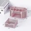 Pink Desk Organizer For Desk Supplies And Accessories Cute Wire Pen Organizer Carousel 5