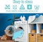 bluesmall Animal Hamster Tent Hammock Pet Hiding Cage Accessories Nest Bed F Carousel 3