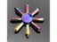 Finger Spinner Office Anxiety Relief Stress Gyro Flower / Tower / Spider Metal Carousel 1