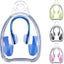 4 Pieces Swimming Nose Clip And Swimming Earplug Kits For Adults And Children Carousel 1