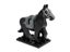White And Black War Horse Creative Jigsaw Model Hobbit Toy The Rings Saddle Carousel 4