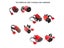 Enhanced Red Plus M/L/XL Motor MOC Power Functions Servo Motor Compatible With Carousel 8