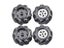 HOT 60mm Mecanum Wheel Omni Tire Compatible With TT Motor LEGOs For Arduino DIY Carousel 1