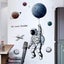 3d Astronaut Wall Sticker As Wall Decoration For Bedroom Living Room Kids Room Carousel 1