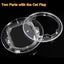 Dog Door Window Door Round Clear Flap Door With 4 Way Lock Liner Kit For Cat Carousel 3