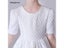 Customized White Puff Skirt For Wedding Party Junior Bridesmaid Gown Carousel 5