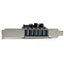 StarTech 7 Port PCI-e USB 3.0 Adapter Card with UASP Support Carousel 4