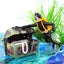 Treasure Hunter Ornament Aquarium Fish Action Figure Diver Scuba Diver Treasur Carousel 2