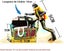 Treasure Hunter Ornament Aquarium Fish Action Figure Diver Scuba Diver Treasur Carousel 3