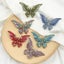 Rhinestone Butterfly Brooch Pin Blue Color Butterfly Brooches For Women Girls Carousel 2