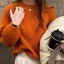 Fashion Harajuku Loose Long Sleeve Women Sweater Autumn Winter Carousel 4