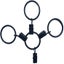 50 Pack Heavy Duty Metal Ring Curtain Clips For Decorative Vintage Rust Resist Carousel 3