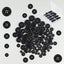 100pcs White Round Resin Button Sewing Buttons Sewing Buttons With 4 Eyes For Carousel 4