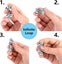 Bike Chain Fidget Toy Set Six Roller Chain And Flippy Key Chain For Adhd Add Carousel 3