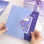 3d Three-dimensional Greeting Card Folding Diy Birthday Thank You Letter Handw Carousel 4