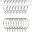 16 Pack 4cm Inner Diameter Metal Open Curtain Rings With Decorative Window Gro Carousel 1