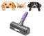 Fur Daddy Sweeper Brush Pet Hair Brush Cat/dog Hair Picker Purple And Gr Carousel 1