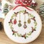 8 Inch Cross Stitch Embroidery Kit With Embroidery Hoops Colorful Needles And Carousel 4