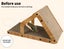 Pawz Cat Scratcher Scratching Board Corrugated Cardboard Scratch Bed Toy Pad Mat Carousel 3