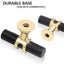 2pcs Single Hole Kitchen Cabinet Handle black Gold Cabinet Door T-shaped Ha Carousel 3