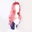 Pink Evolution Blue Purple Lolita Long Curly Hairpin Horsetail Cosplay Wig Carousel 4