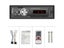 AMPrime 1DIN Autoradio Car Radios Stereo DAB Radio Bluetooth Music 12V In-dash Carousel 8
