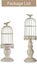 WhiteS+l Vintage Birdcage Candlestick Wedding Table Decorative Candlesticks Carousel 1