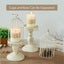 WhiteS+l Vintage Birdcage Candlestick Wedding Table Decorative Candlesticks Carousel 4