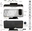 Projection Alarm Clock Alarm Clocks Bedside With Fm Radio Digital Clock With Carousel 4