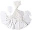 500pcs Jewelry Price Tags Price Tags White Tags With String 23x14mm Carousel 1