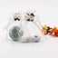 50pcs 10x12cm Sheer Organza Bags White Rose Drawstring Bag Candy Pouches Jewel Carousel 5