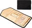 black 1 Roll Up Jewelry Bag Leather Travel Jewelry Pouch Foldable Jewelry Carousel 1