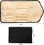 black 1 Roll Up Jewelry Bag Leather Travel Jewelry Pouch Foldable Jewelry Carousel 2