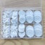 100pcs White Round Resin Button Sewing Buttons Sewing Buttons With 4 Eyes For Carousel 1